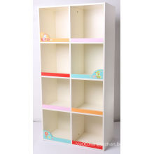 Factory Supply Wooden Storage Case Storage Container Kids Furniture Kids Cabinet